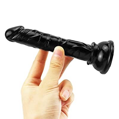 5.7 Inches Mini Anal Sex G Spot Masturbate Dildo Black