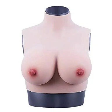 High Neck Silicone Boobs Breast Crossdresser