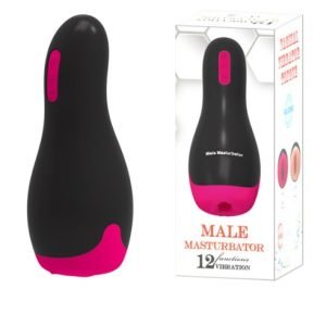 Automatic Masturbator Black Panther Men Vibrating Heating India