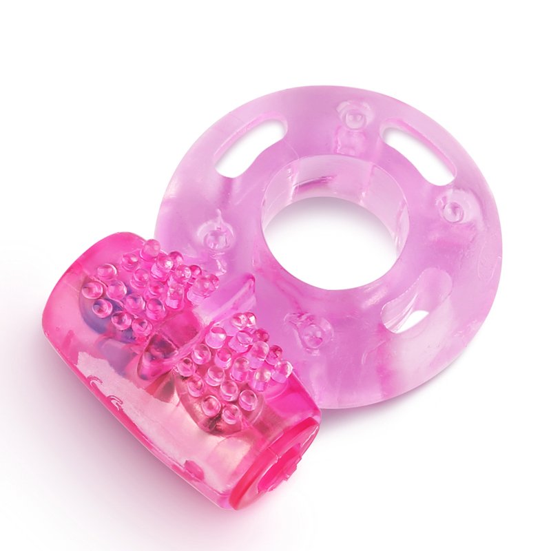 Dick Ring Silicone Butterfly Vibration