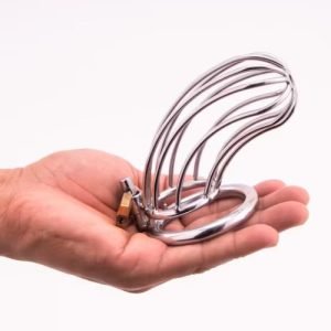 Male Chastity 444 Lock Device Stainless Steel