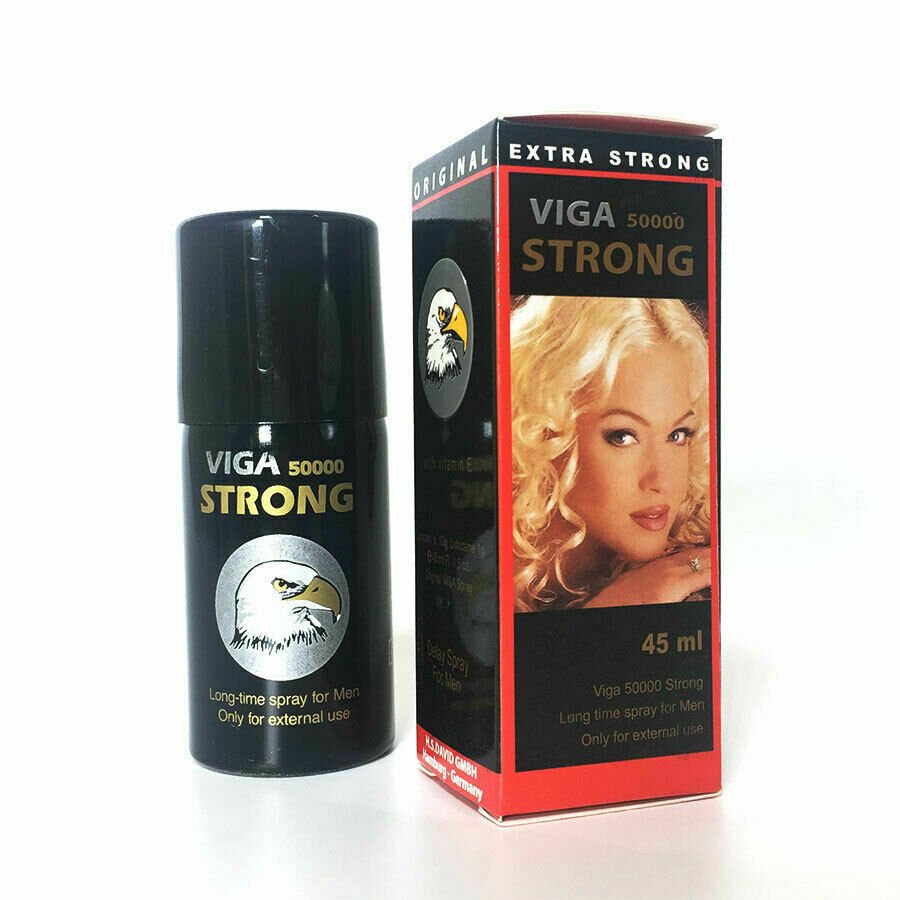 Extra Strong Viga 50000 Strong Delay Spray Effective Plant Extract