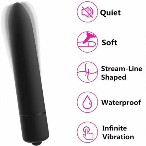Mini Bullet G-Spot Dildo Vagina Clitoris Massager Women