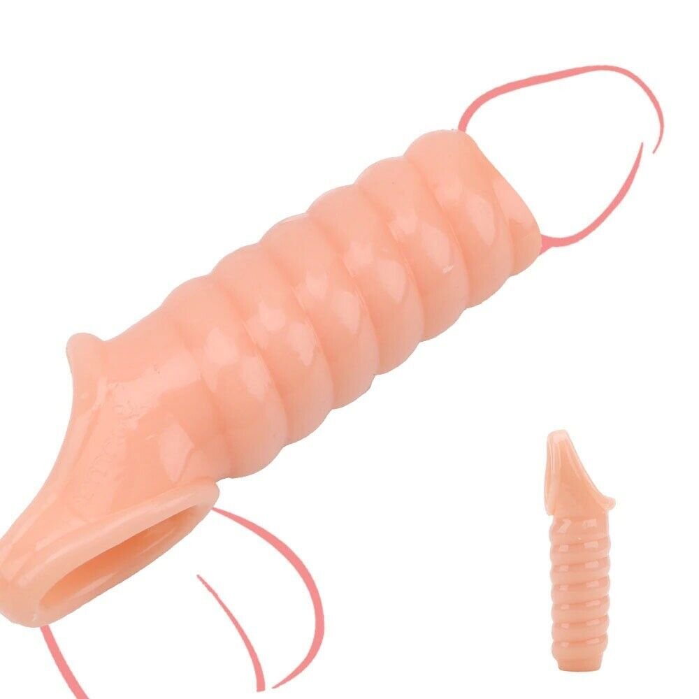 Open Head Penis Extender Sleeve For Men
