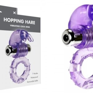 Rabbit Vibrating Cock Ring Strong for Him and Her with Removable Bullet