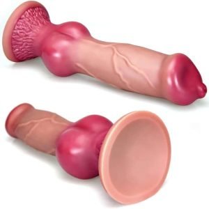 Realistic Dog Dildo Big Knot Penis Thick Big Dildos For Women