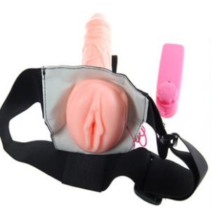 Realistic Strap-On Dildo Pussy