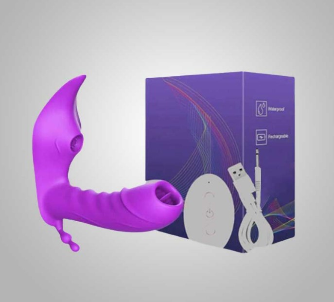 Vagina Licking Wireless Tongue Vibrator