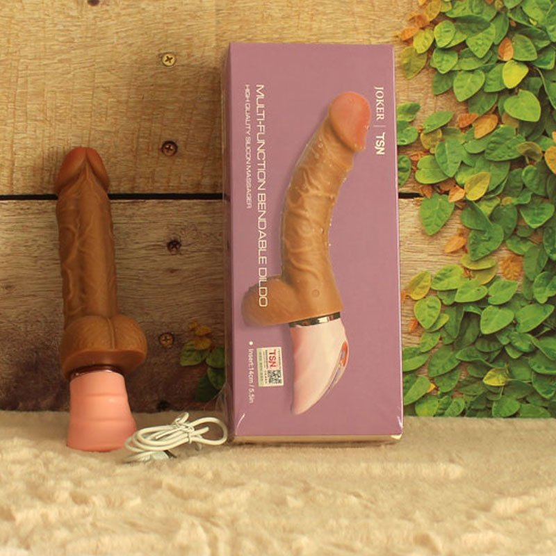 Ultra-soft Joker TSN Penis Vibration Multi-Function Expandable Dildo
